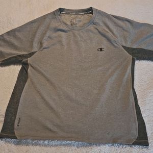 Medium: Lightly Used Gray Champion Tee Shirt